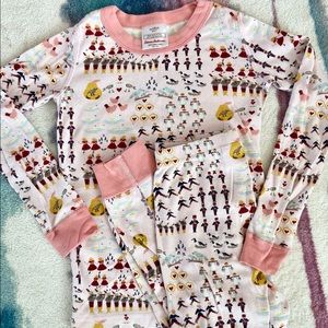 Hanna Andersson Sz 120 US 6-7 Org. Cotton Pajamas